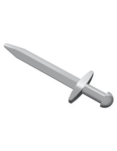 LEGO MINIFIGURA LOTR Aragorn con capa bicolor (rojo/negro) 2