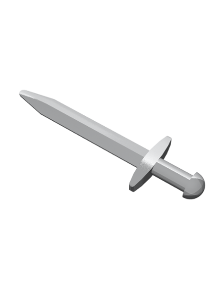 LEGO MINIFIGURA LOTR Aragorn con capa bicolor (rojo/negro)