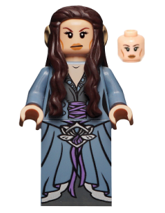 LEGO MINIFIGURA LOTR Arwen con vestido azul
