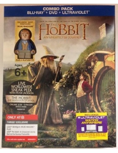 LEGO MINIFIGURA LOTR Bilbo Baggins (chaqueta azul) SOLO MINIFIGURA
