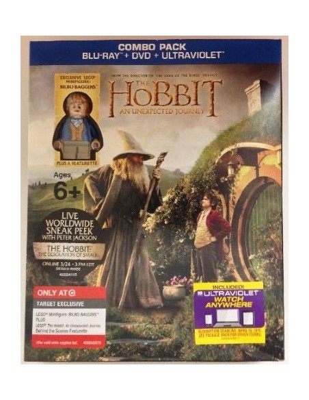 LEGO MINIFIGURA LOTR Bilbo Baggins (chaqueta azul) SOLO MINIFIGURA