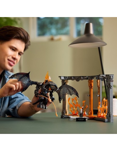 LEGO ICONS 10367 Rincón entre Libros: El Señor de los Anillos: Balrog