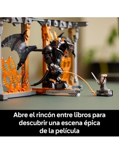LEGO ICONS 10367 Rincón entre Libros: El Señor de los Anillos: Balrog
