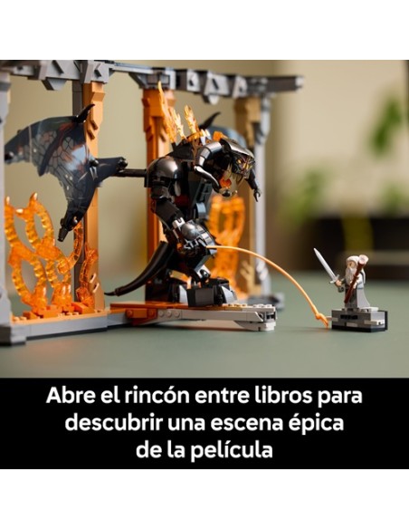 LEGO ICONS 10367 Rincón entre Libros: El Señor de los Anillos: Balrog