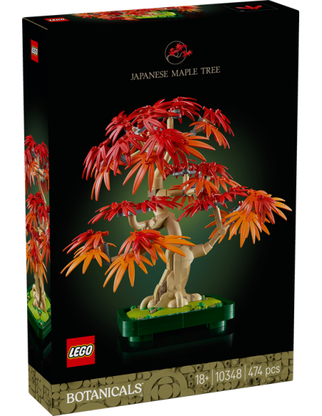 LEGO BOTANICALS 10348 Bonsái de Arce Rojo Japonés
