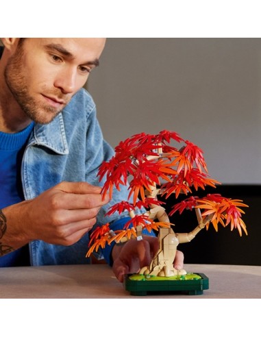 LEGO BOTANICALS 10348 Bonsái de Arce Rojo Japonés