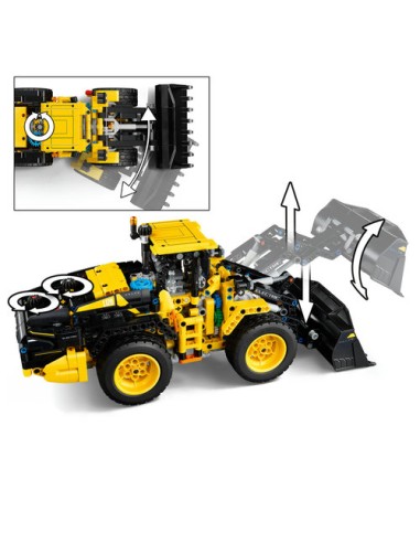 LEGO TECHNIC 42209 Cargadora con Ruedas Volvo L120 Electric