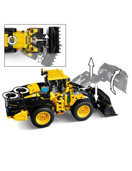 LEGO TECHNIC 42209 Cargadora con Ruedas Volvo L120 Electric