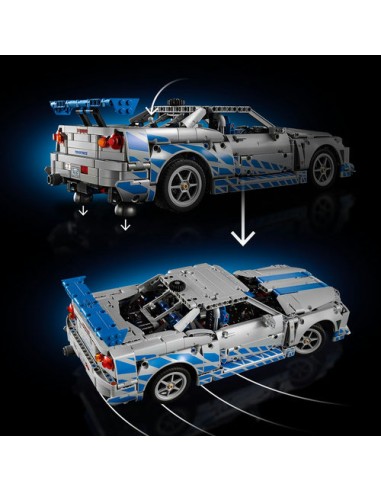 LEGO TECHNIC 42210 Nissan Skyline GT-R (R34) de 2 Fast 2 Furious