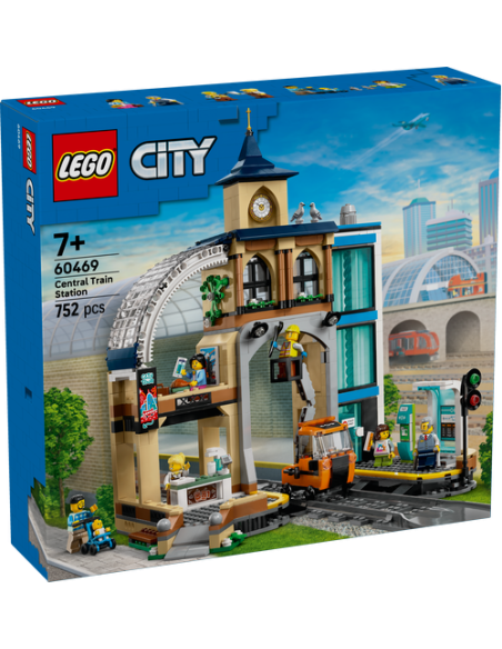 LEGO CITY 60469 Estación Central de Ferrocarril