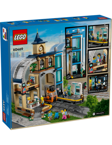LEGO CITY 60469 Estación Central de Ferrocarril