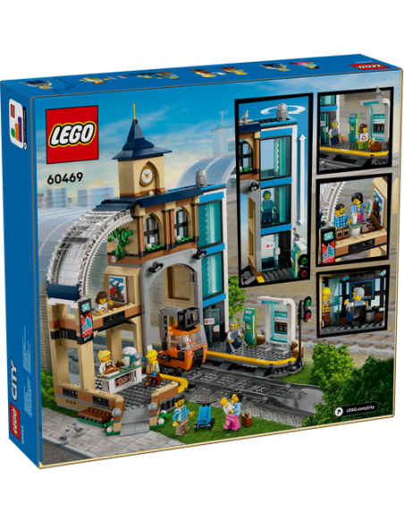 LEGO CITY 60469 Estación Central de Ferrocarril