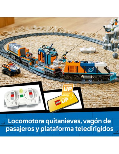 LEGO CITY 60470 Tren Expreso Polar Ártico de los Exploradores