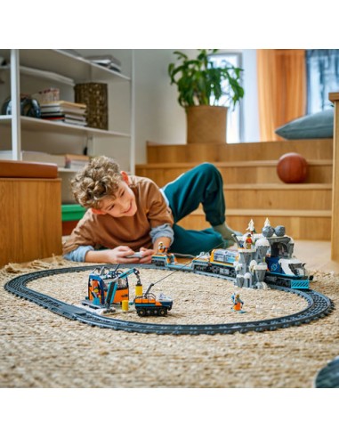 LEGO CITY 60470 Tren Expreso Polar Ártico de los Exploradores