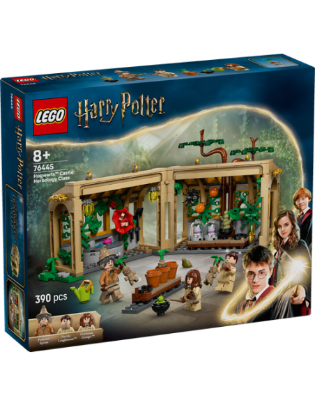 LEGO HARRY POTTER 76445 Castillo de Hogwarts: Clase de Herbología