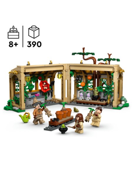 LEGO HARRY POTTER 76445 Castillo de Hogwarts: Clase de Herbología