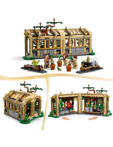 LEGO HARRY POTTER 76445 Castillo de Hogwarts: Clase de Herbología