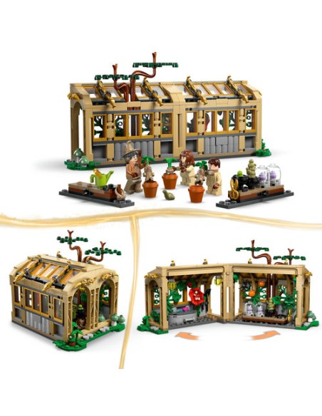LEGO HARRY POTTER 76445 Castillo de Hogwarts: Clase de Herbología