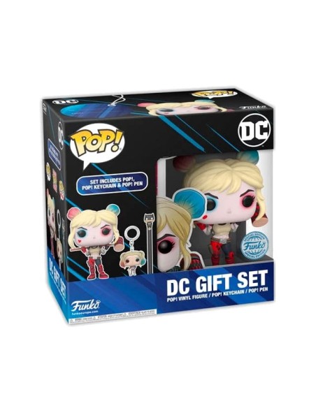 FUNKO POP DC COMICS Gift Set Harley Quinn 2024 Exclusive Figuras POP! DC Comics