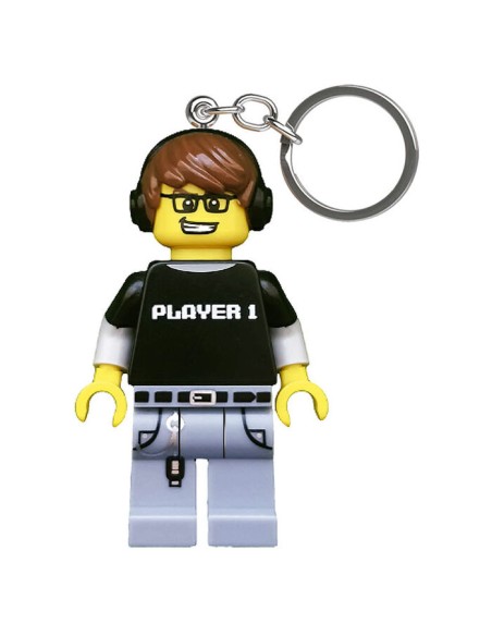 LEGO MINIFIGURAS LLAVERO LINTERNA GAMER 8 CM