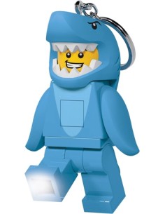 LEGO MINIFIGURAS LLAVERO LINTERNA CHICO TIBURON 8 CM
