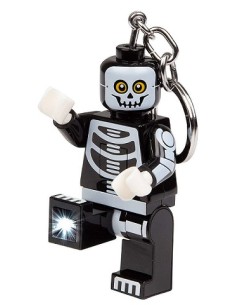 LEGO MINIFIGURAS LLAVERO LINTERNA ESQUELETO 8 CM