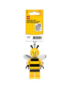 LEGO MINIFIGURAS LLAVERO LINTERNA CHICA ABEJA 8 CM