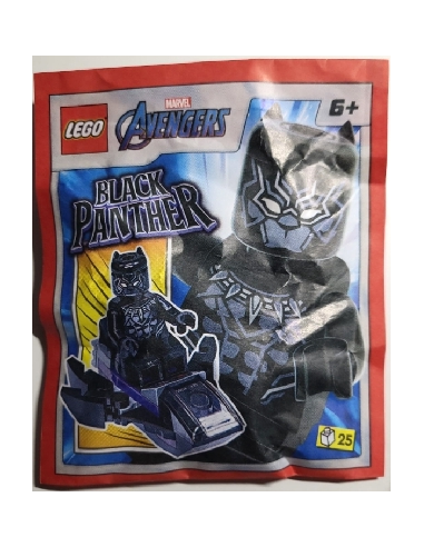 LEGO MARVEL Black Panther with Jet paper bag