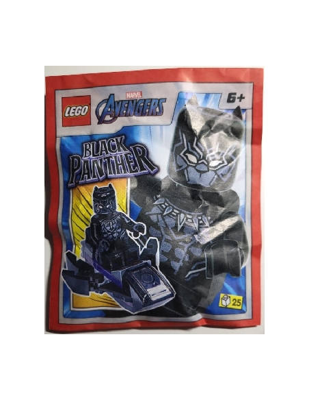 LEGO MARVEL Black Panther with Jet paper bag