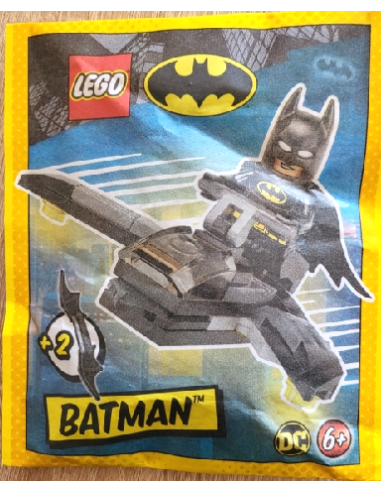 LEGO SUPERHEROES DC Batman with Jet paper bag