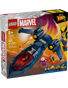 LEGO MARVEL 76281 X-Jet de los X-Men
