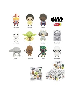 Star Wars Colgantes llavero PVC 3D Serie 2 2