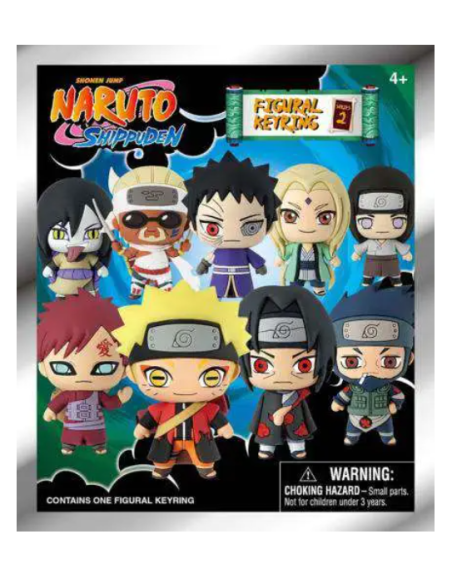 Naruto Shippuden Colgantes llavero PVC 3D Serie 2