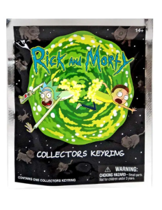 Rick and Morty Colgantes llavero PVC 3D Serie 1
