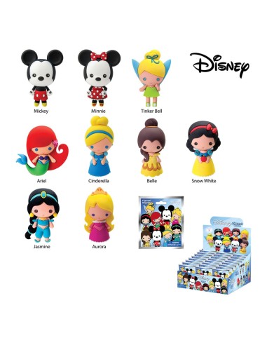 Disney Colgantes llavero PVC 3D Serie 1