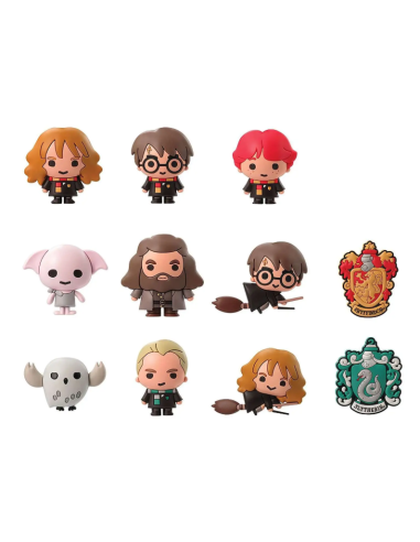 Harry Potter Colgantes llavero PVC 3D Serie 1