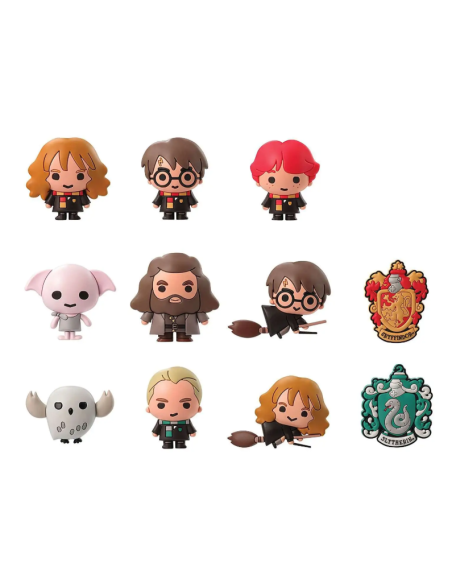 Harry Potter Colgantes llavero PVC 3D Serie 1