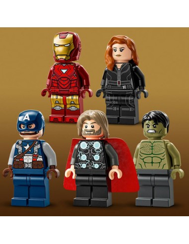 LEGO MARVEL 76313 Logotipo MARVEL y Minifiguras