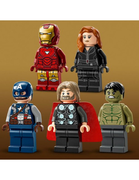 LEGO MARVEL 76313 Logotipo MARVEL y Minifiguras
