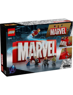 LEGO MARVEL 76313 Logotipo MARVEL y Minifiguras