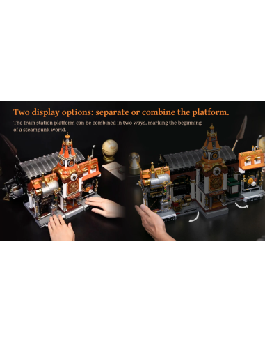 PANTASY 85007 Steampunk Railway Station