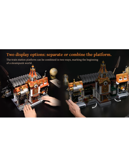 PANTASY 85007 Steampunk Railway Station