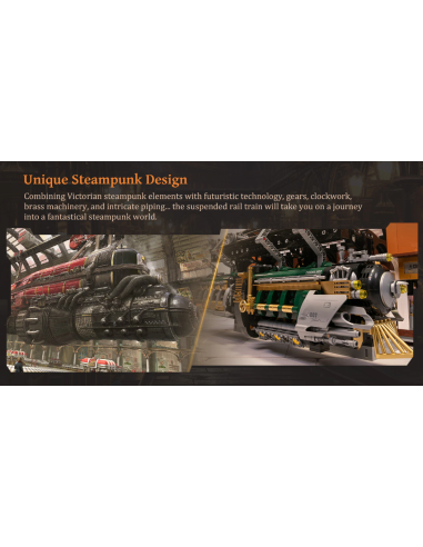 PANTASY 85007 Steampunk Railway Station