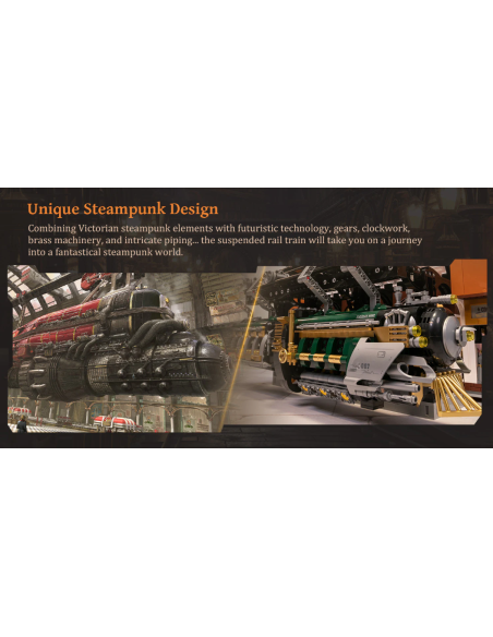 PANTASY 85007 Steampunk Railway Station