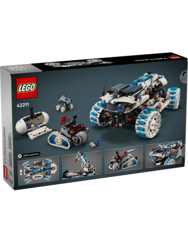 LEGO TECHNIC 42211 Vehículo Espacial Lunar Outpost: Róver Lunar