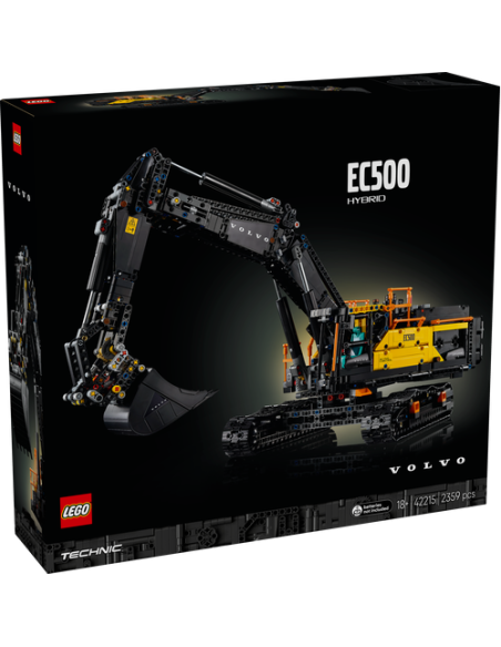 LEGO TECHNIC 42215 Excavadora Volvo EC500 Hybrid (Motorizado)