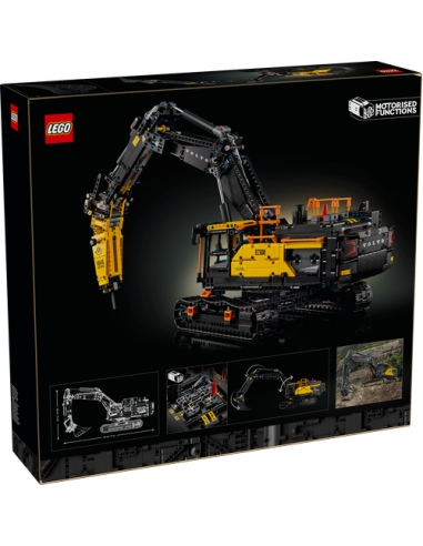 LEGO TECHNIC 42215 Excavadora Volvo EC500 Hybrid (Motorizado)
