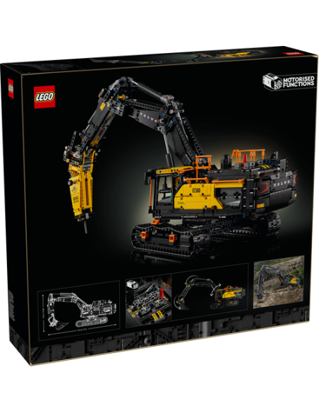 LEGO TECHNIC 42215 Excavadora Volvo EC500 Hybrid (Motorizado)