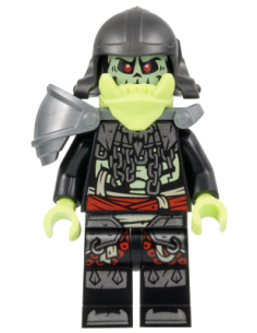 LEGO MINIFIGURA NINJAGO Bone Knight (con casco)