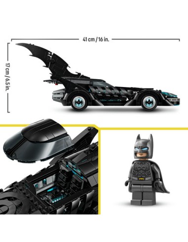 LEGO SUPER HEROES DC 76304 Batmóvil de Batman Forever